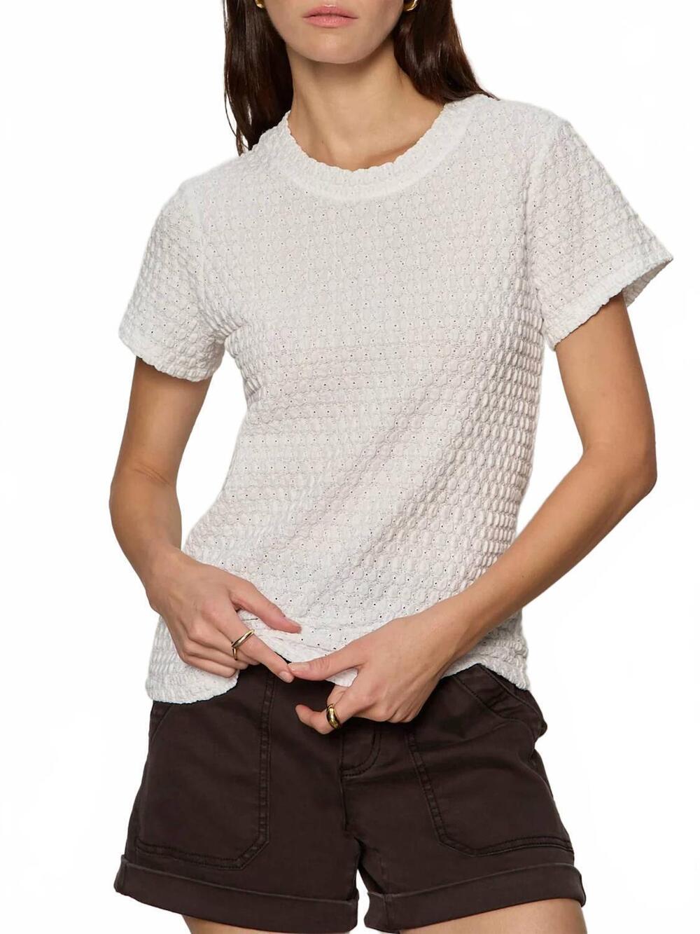 NEW SANCTUARY pucker up perfect tee in white